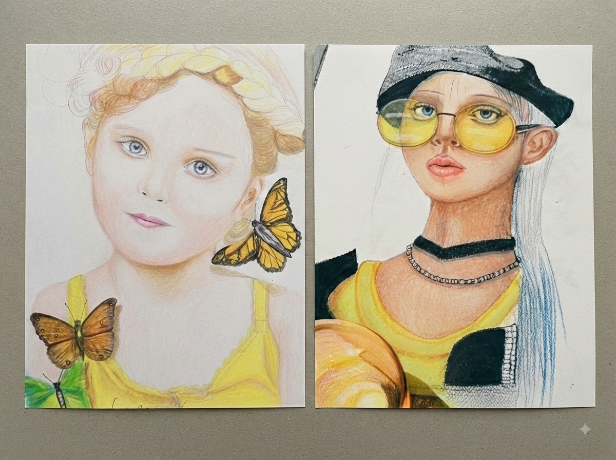 رسم بالشمع
