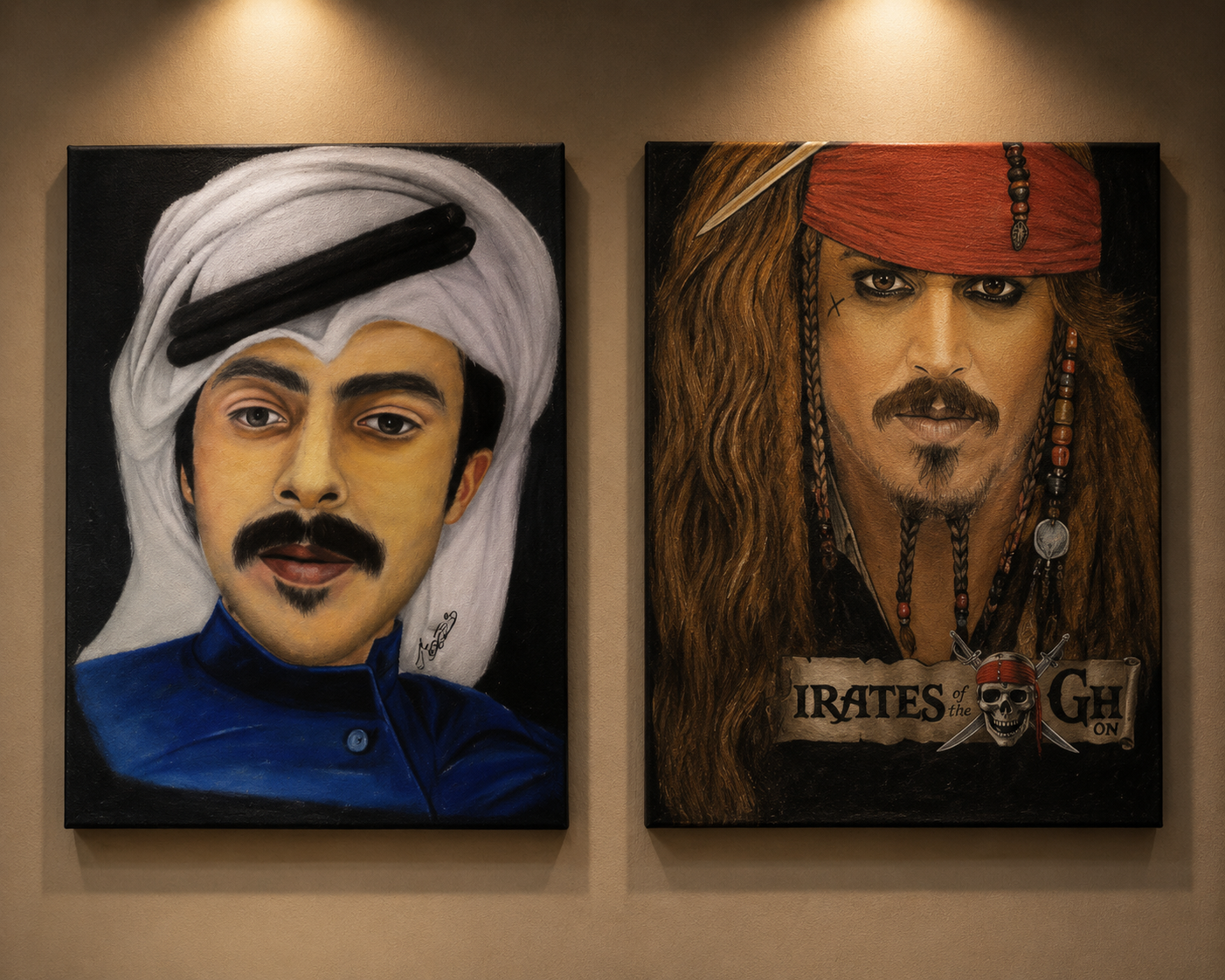 رسم بورتورية مشاهير