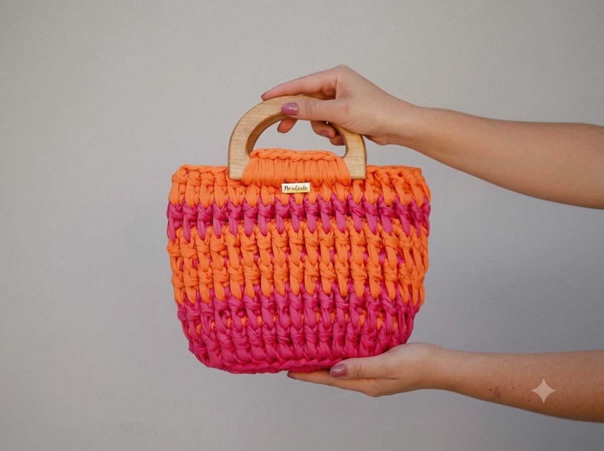 Hand bag crunchy