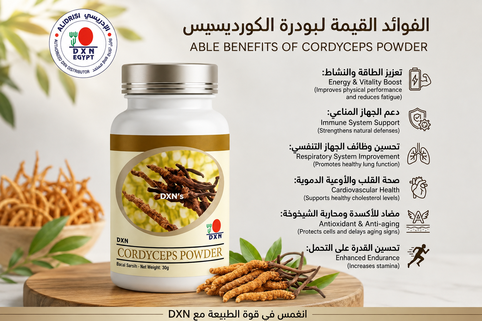 فطر الكورديسبس
